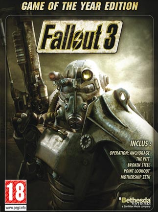Fallout 3 | Game of the Year Edition (PC) - Steam Key - EUROPE Fallout 3 | Game of the Year Edition (PC) - Steam Key - EUROPE